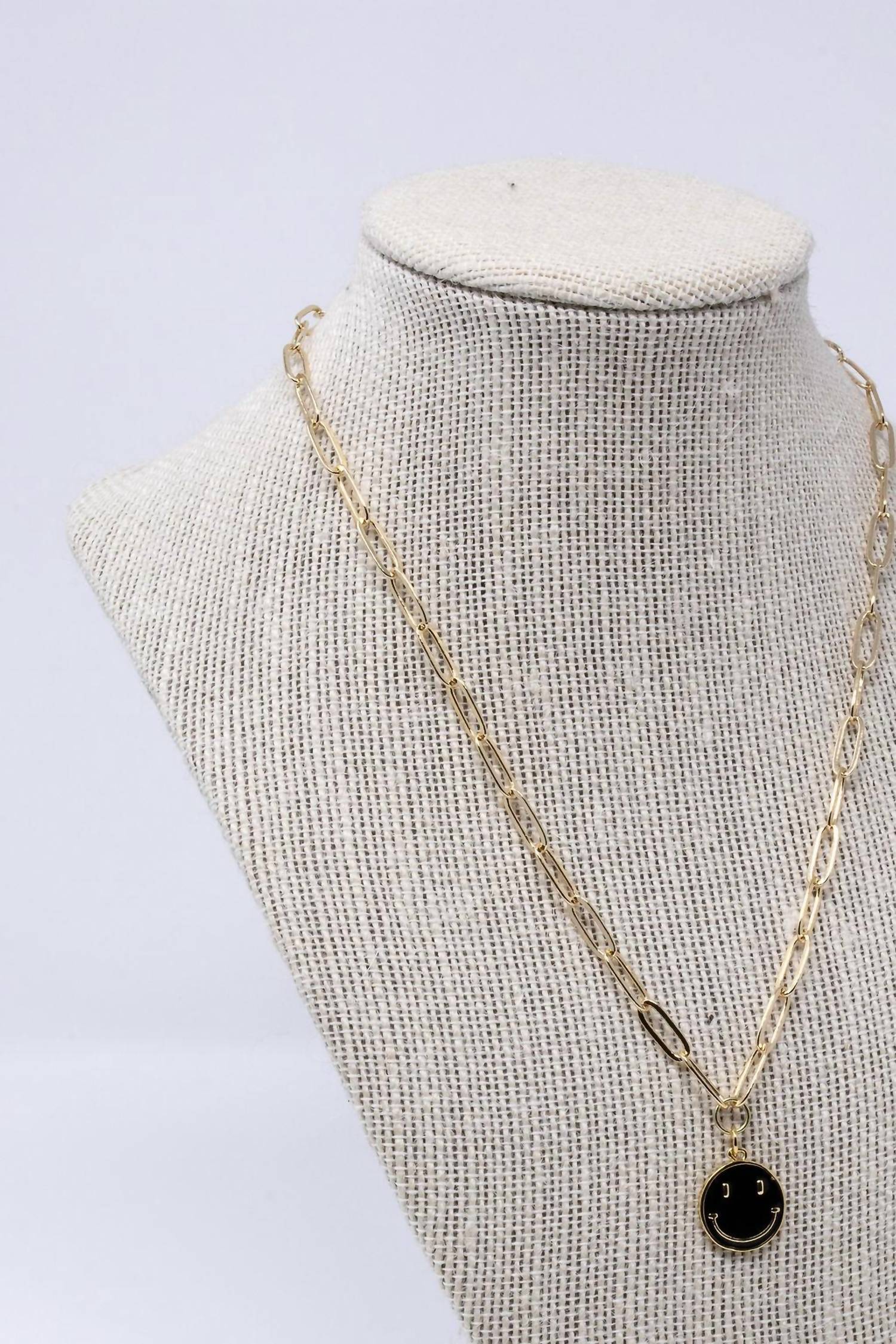 Mary Kathryn Designs - Women's Smiley Face Necklace