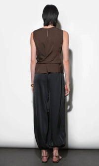 Greylin - Lola Sleeveless Side Tie Blouse
