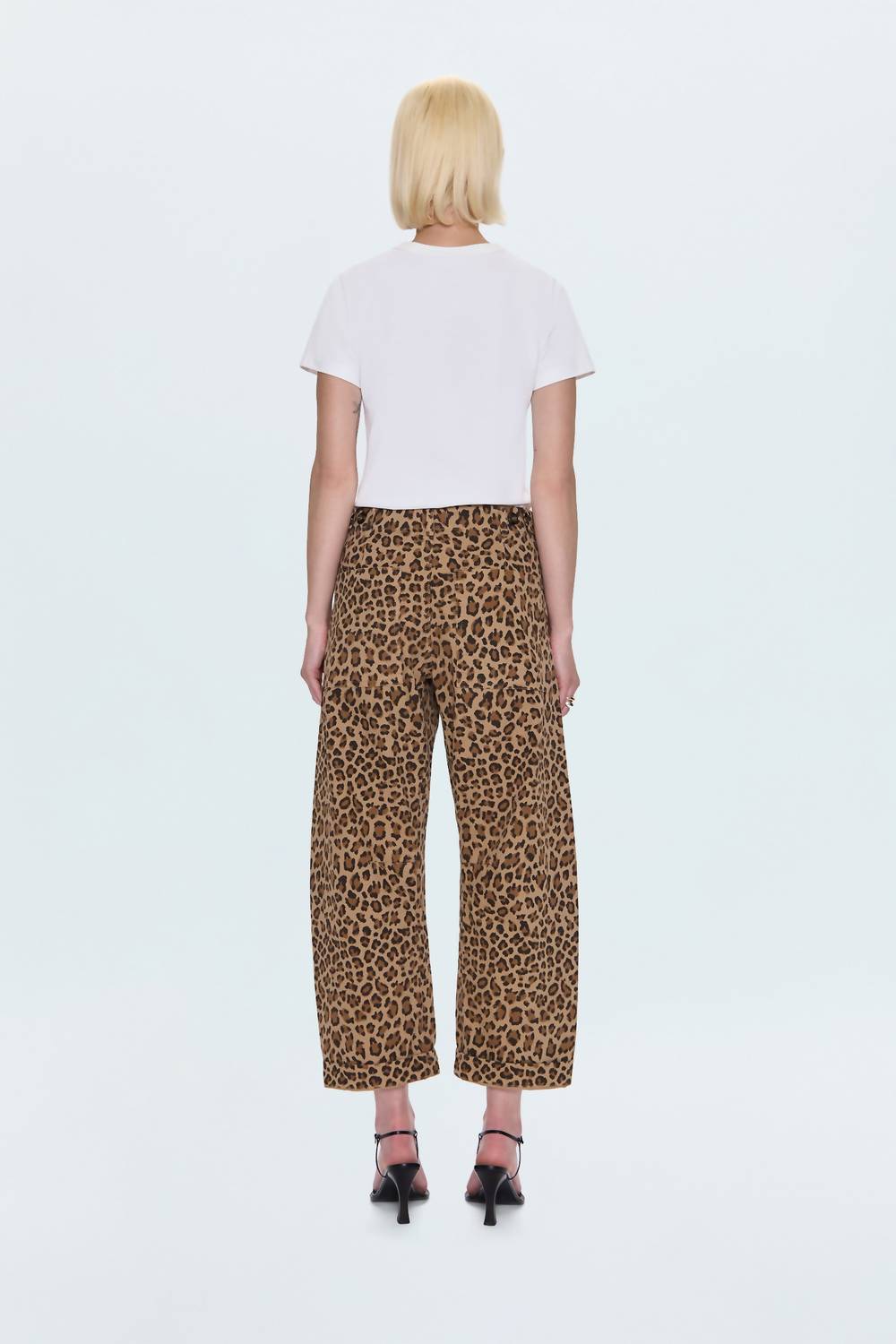 PISTOLA Tori Utility Pant in feline - women's pants - detail view
