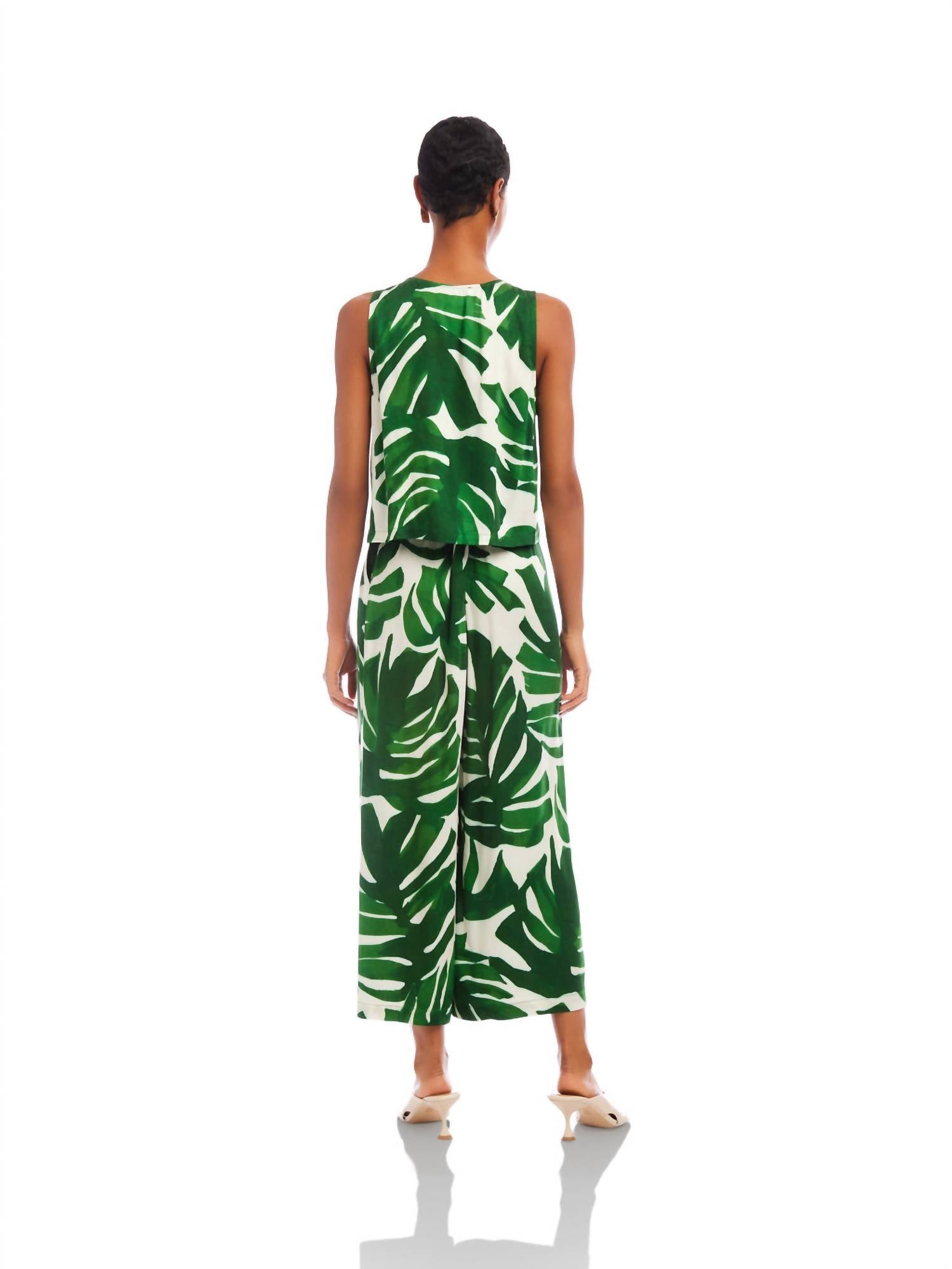 Fifteen Twenty - Emery Tie Front Sleeveless Top