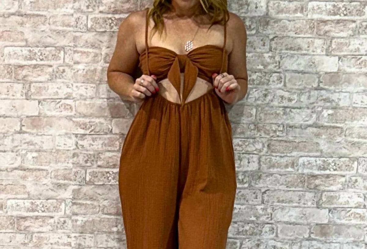 Bluivy - The Heatform Cutout One-piece Jumpsuit