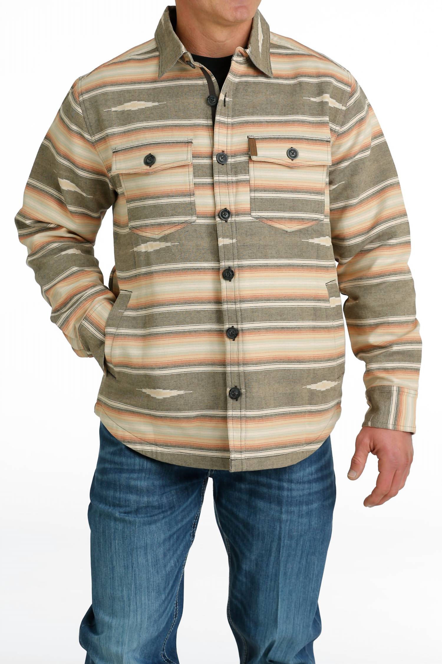 Cinch - Men's Jacquard Shirt Jacket