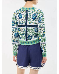 Farm Rio - Manoela Buttoned Knit Cardigan