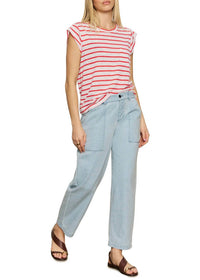 Sanctuary - Relaxed Denim Crusier Pants