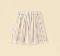 The Sunday Collective - Girls Candy Stripe Layered Skirt