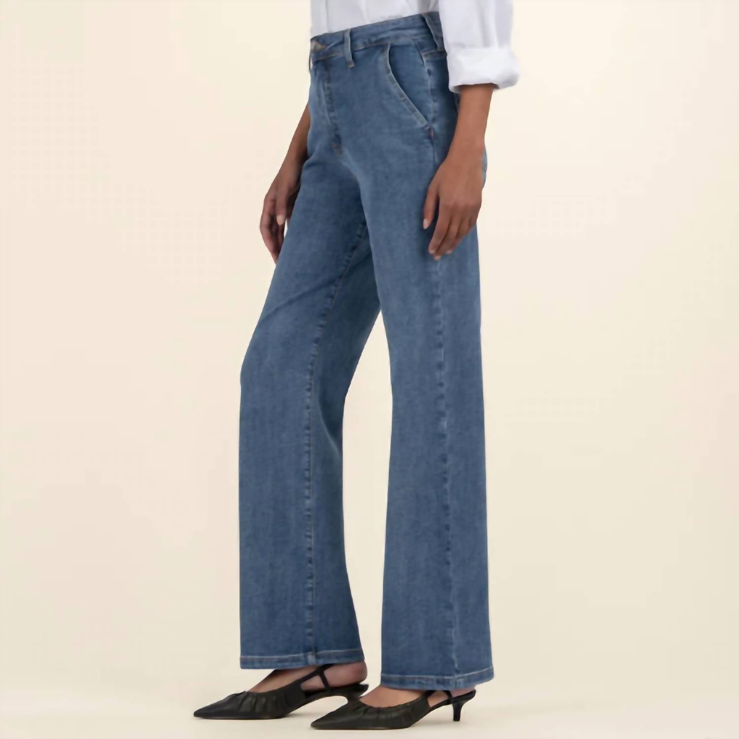 Kut From The Kloth - Charlotte High Rise Straight Leg Jean
