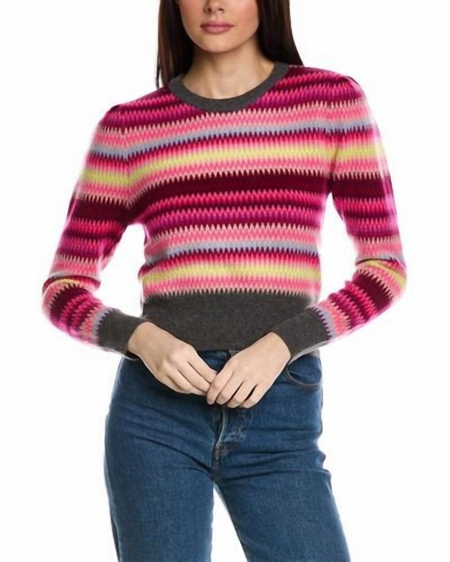 Brodie Cashmere - Meghan Fairaisle Sweater
