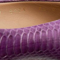 Salvatore Ferragamo - Women's Water Snake Pimpa Vara Bow Pumps