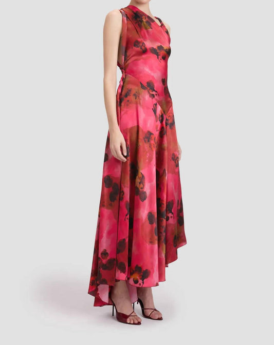 Victoria Beckham - Sleeveless Draped Midi Dress
