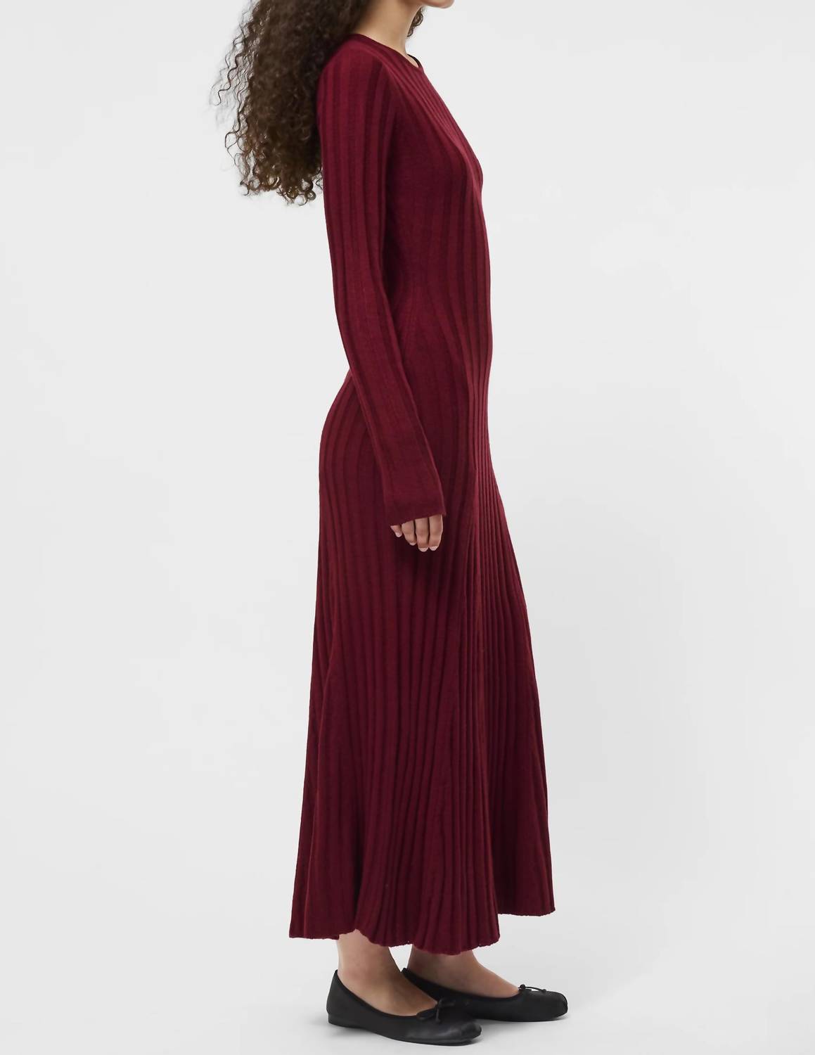 French Connection - Babysoft Long Sleeve Midi Dress