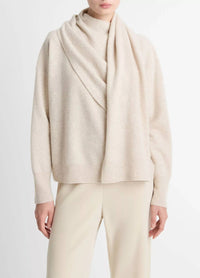 Vince - Draped Crew Neck Sweater