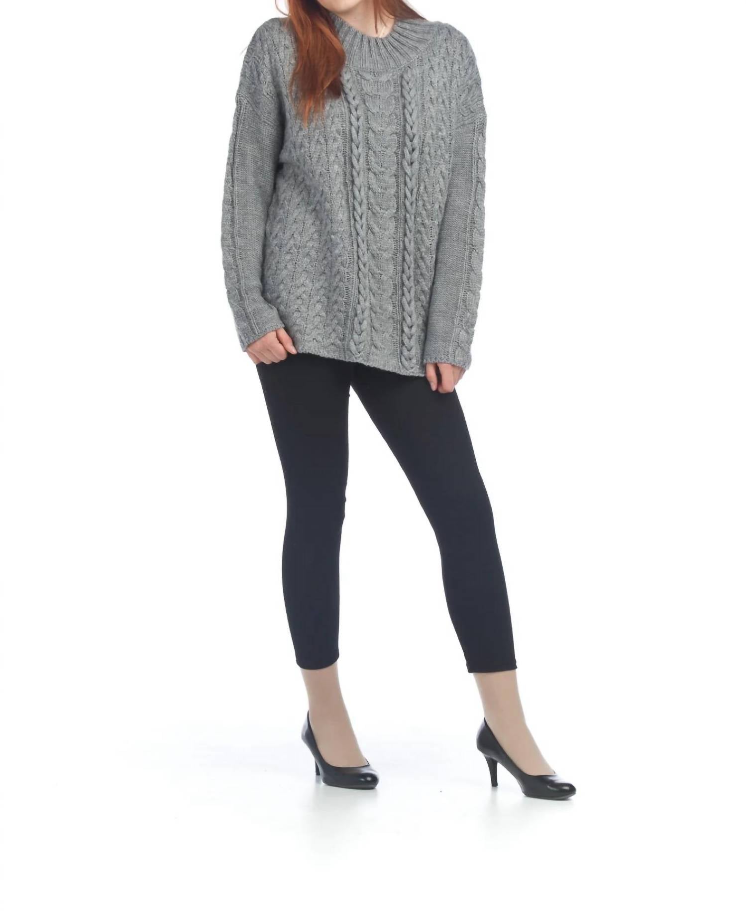 Papillon - Mock Neck Sweater