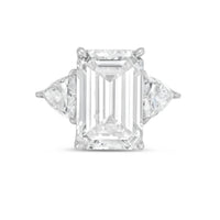 Diana M Jewels - Women's Emerald & Trillion Lab-Grown Diamond Jewelry (12.00 Ct) - Luxe
