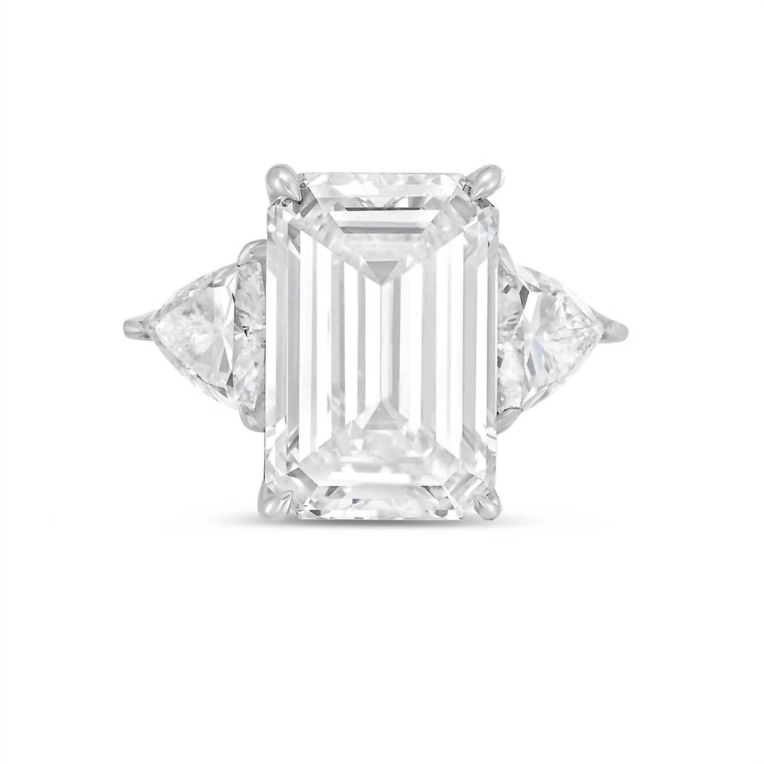 Diana M Jewels - Women's Emerald & Trillion Lab-Grown Diamond Jewelry (12.00 Ct) - Luxe