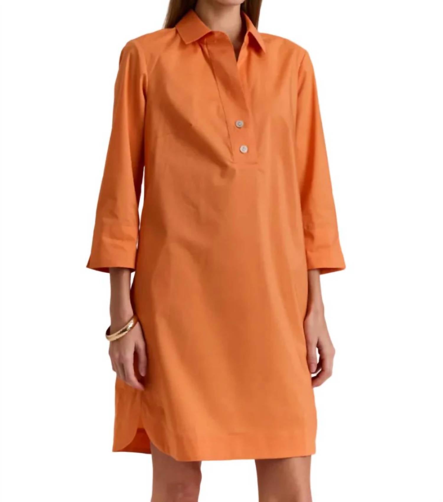 Hinson Wu - Aileen 3/4 Sleeve Dress