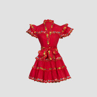 Celia B - Haze Puff Sleeve Mini Dress