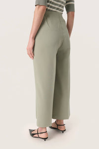 Soaked In Luxury - Corinne High-waisted Culotte Trousers