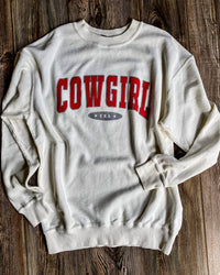 Zutter Women's Cowgirl Era Top in white - women's sweater