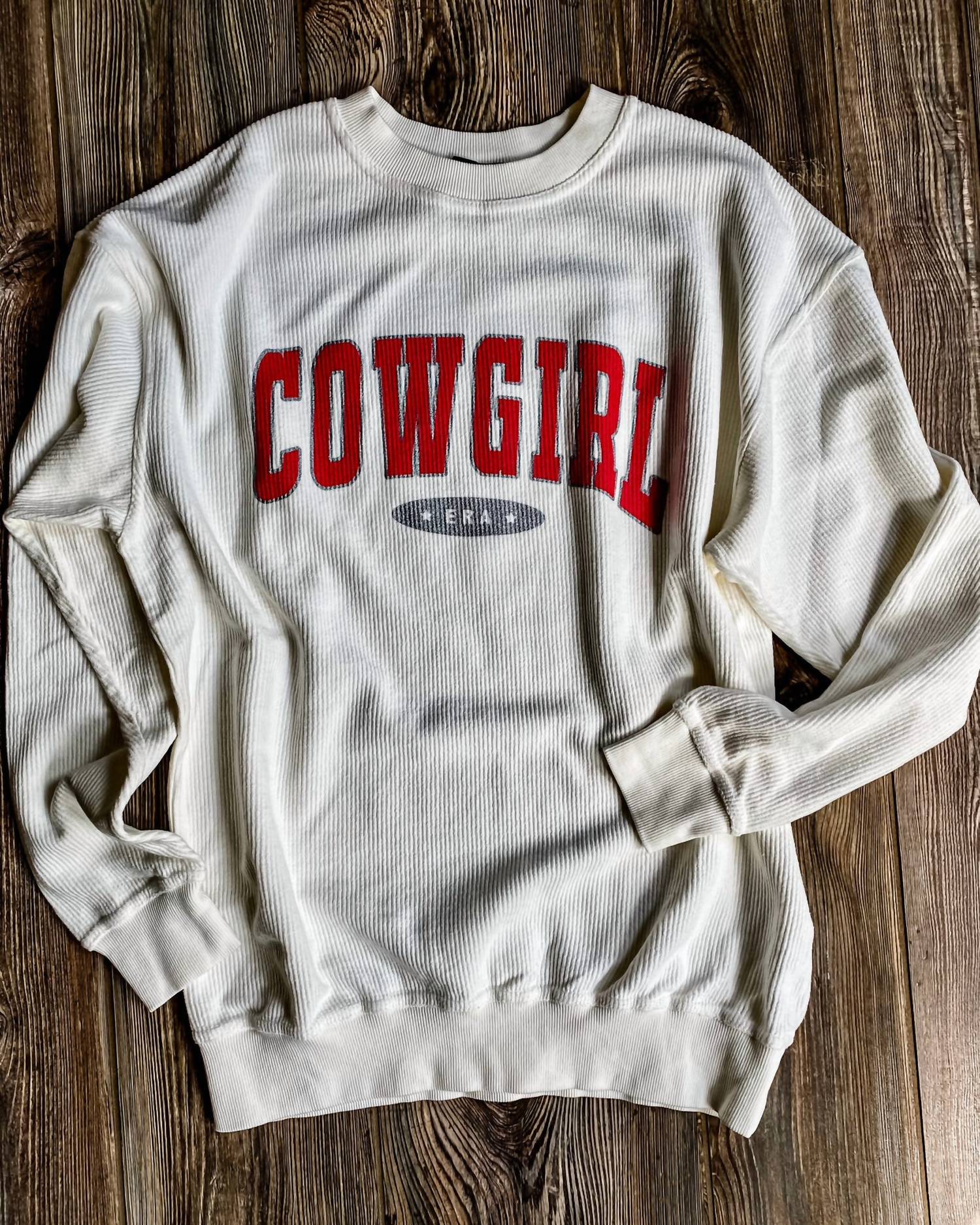 Zutter Women's Cowgirl Era Top in white - women's sweater