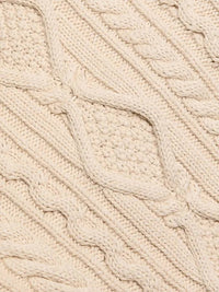SIMKHAI Virginia Cropped Cardigan in beige - women's cardigan - view 4