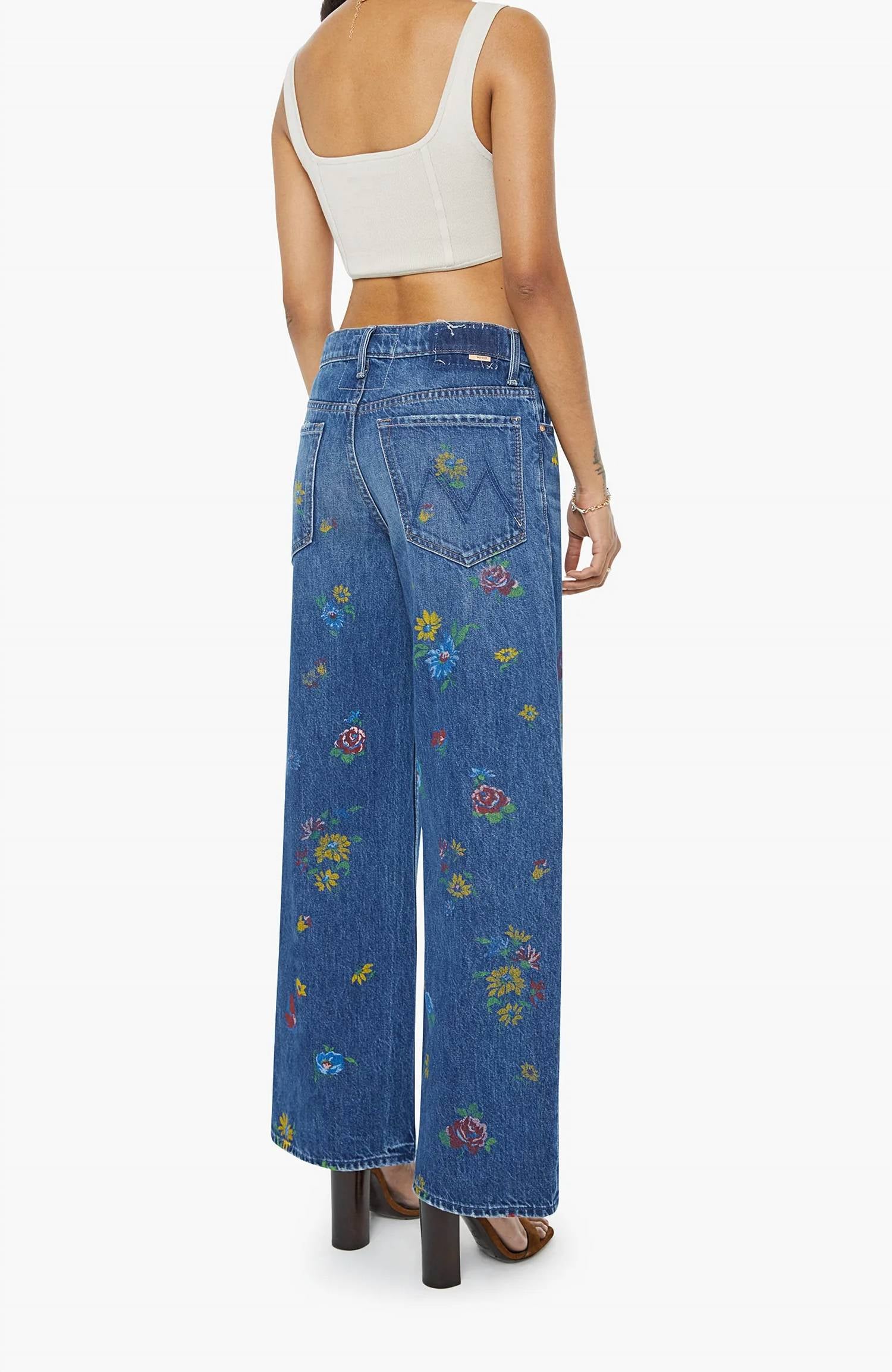 Mother - The Lil Rerun Zip Sneak Jeans