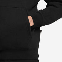 NIKE Sb Logo Fleece Hoodie in black - men's shirt - alternate view