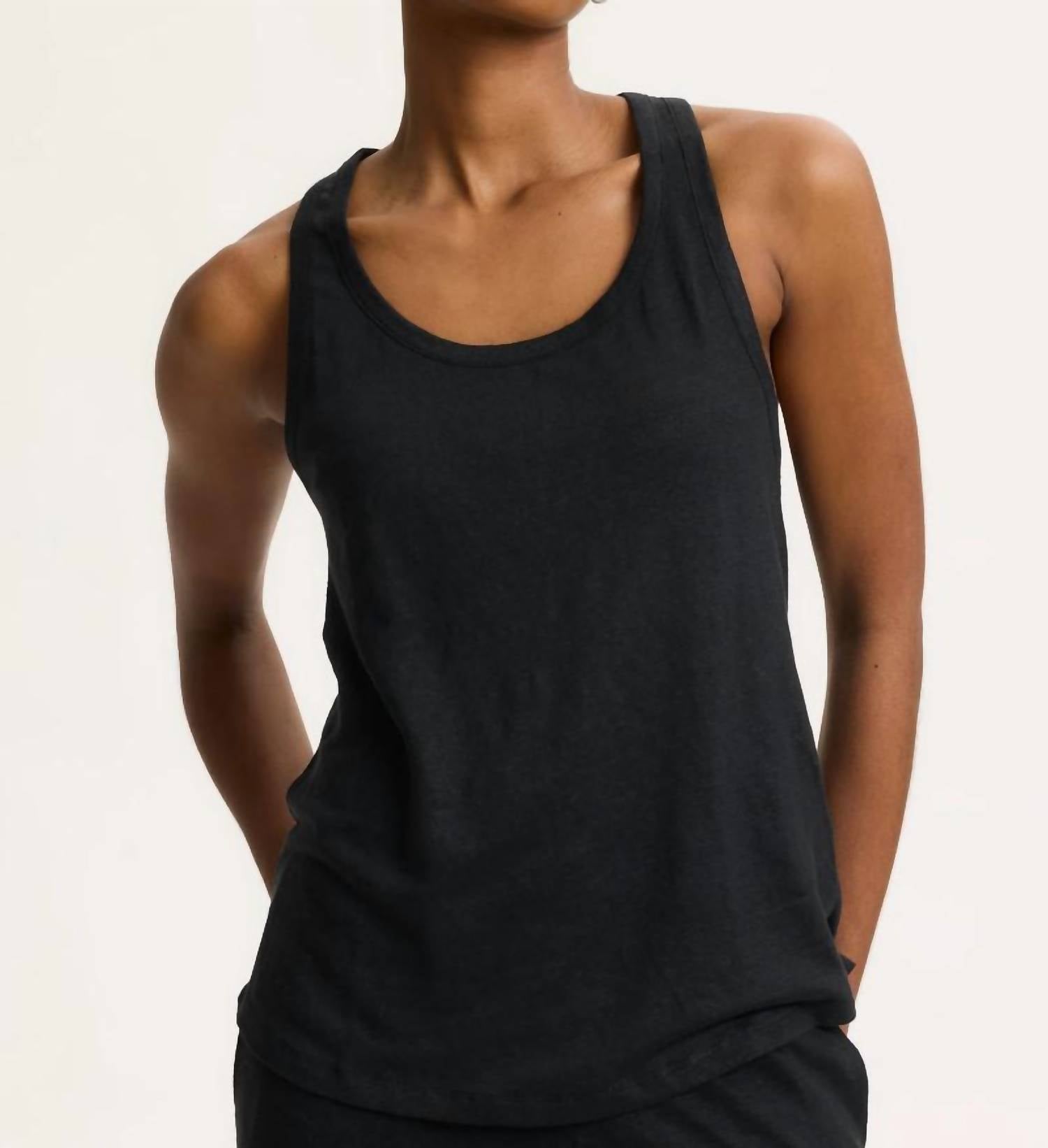 Majestic Filatures - Stretch Linen Tank Top