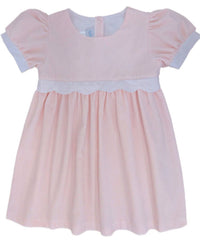 James & Lottie - Girl's Samantha Scalloped Dress