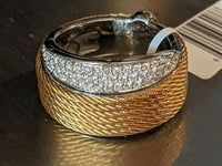 ALOR Women's Peekaboo Ring in yellow - women's jewelry - detail view