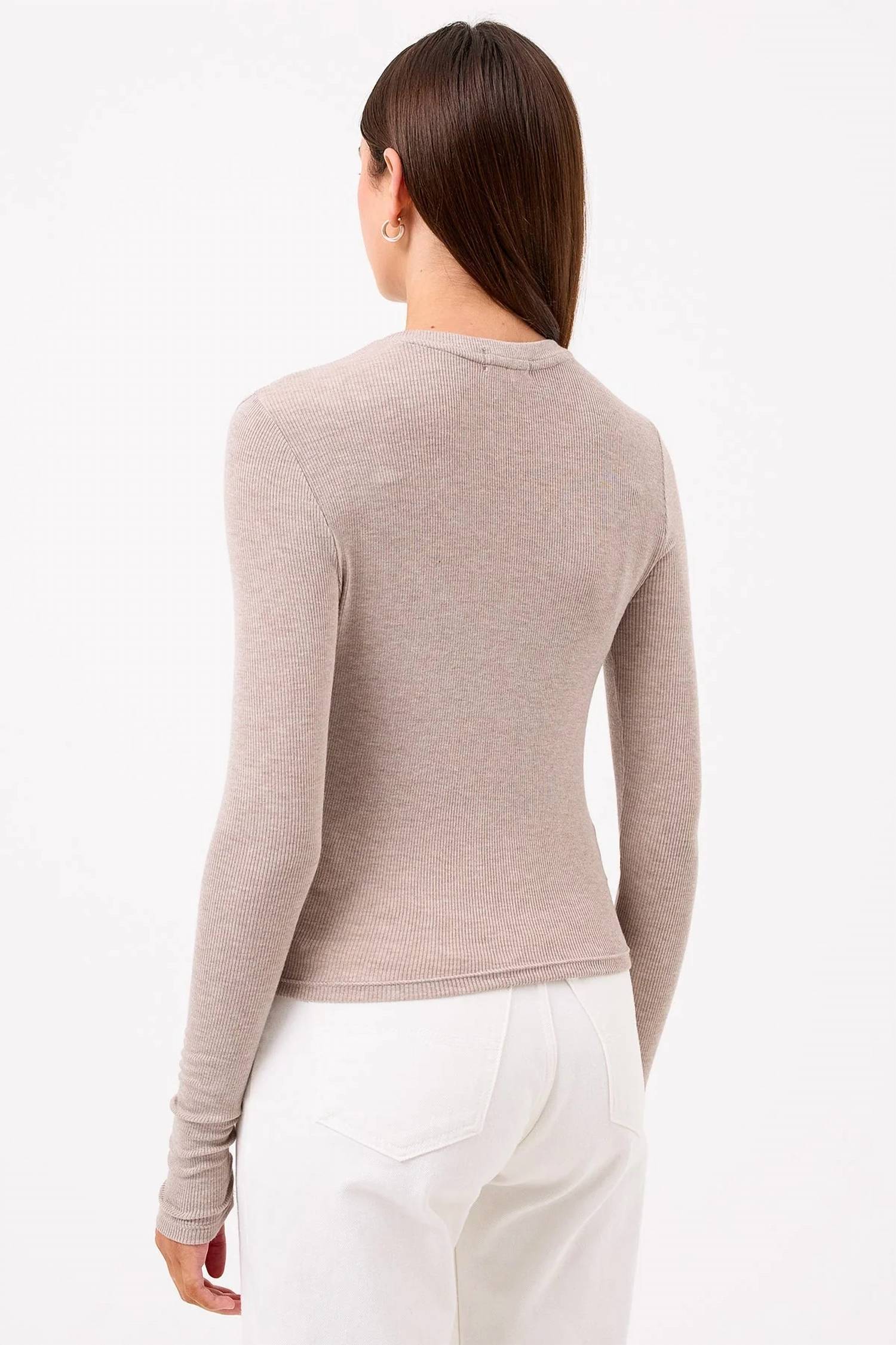 Goldie - Marina Ribbed Crop Cardigan