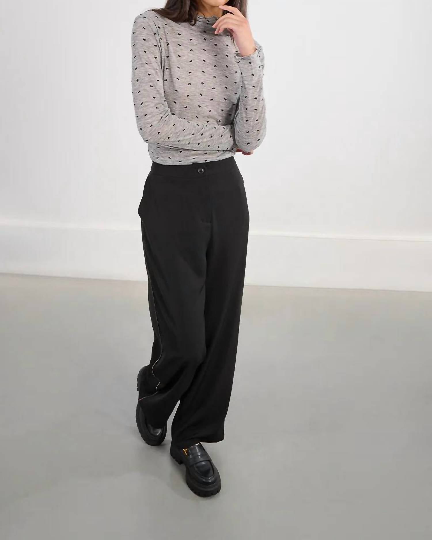 Lili Sidonio - Rhinestone Detail Pants