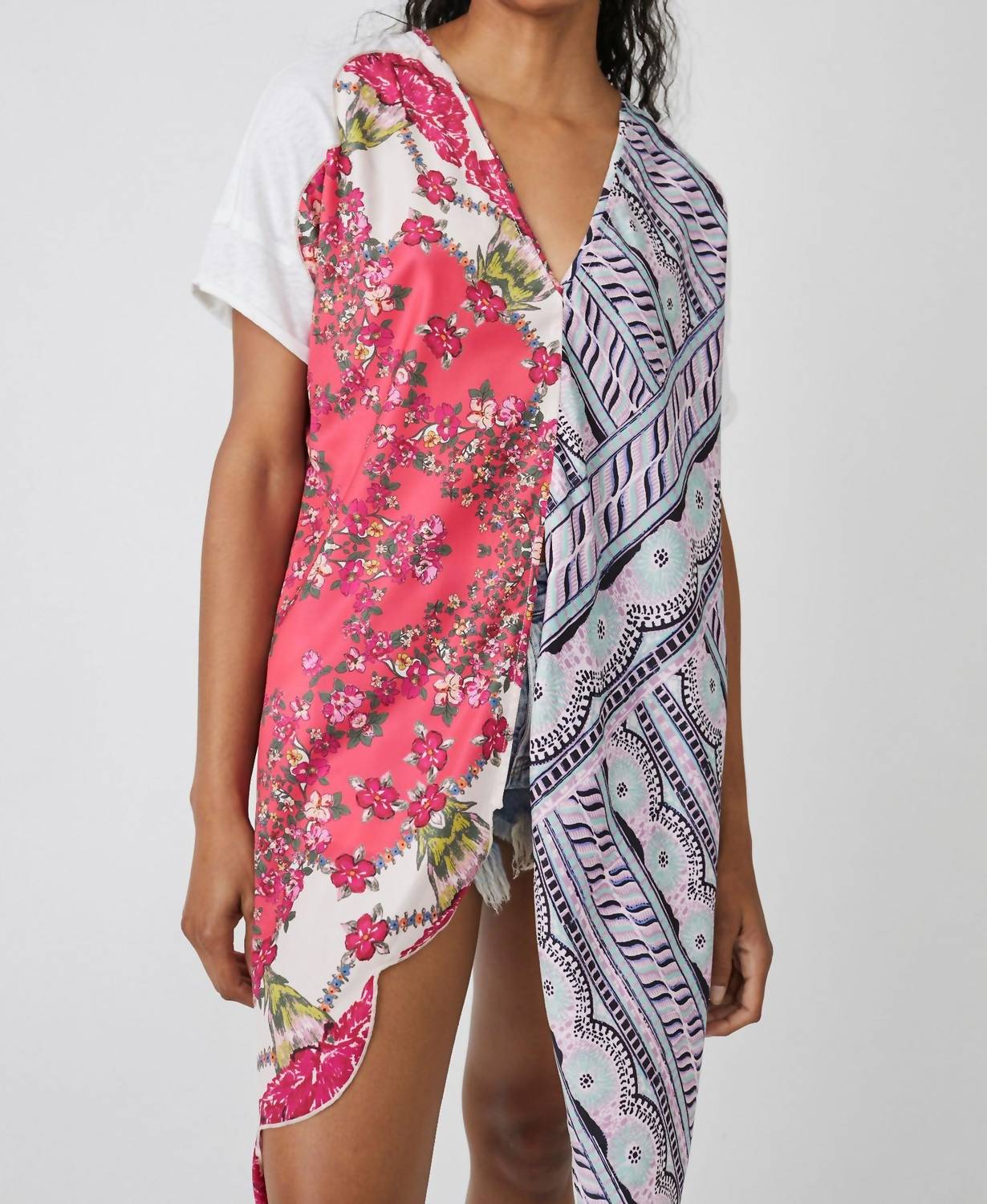 Free People - PICK YOUR SCARF MAXI TEE