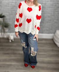 And The Why - I Heart You Sweater