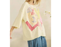 Sage+Fig - Women's Love Heart Patchwork Top