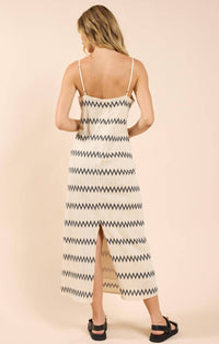 Sadie & Sage - Way Out Zig Zag Weave Maxi Dress