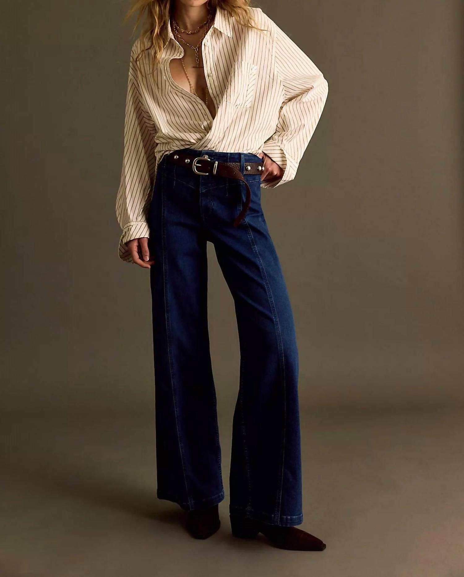 Free People - Libre Wide Leg Jeans