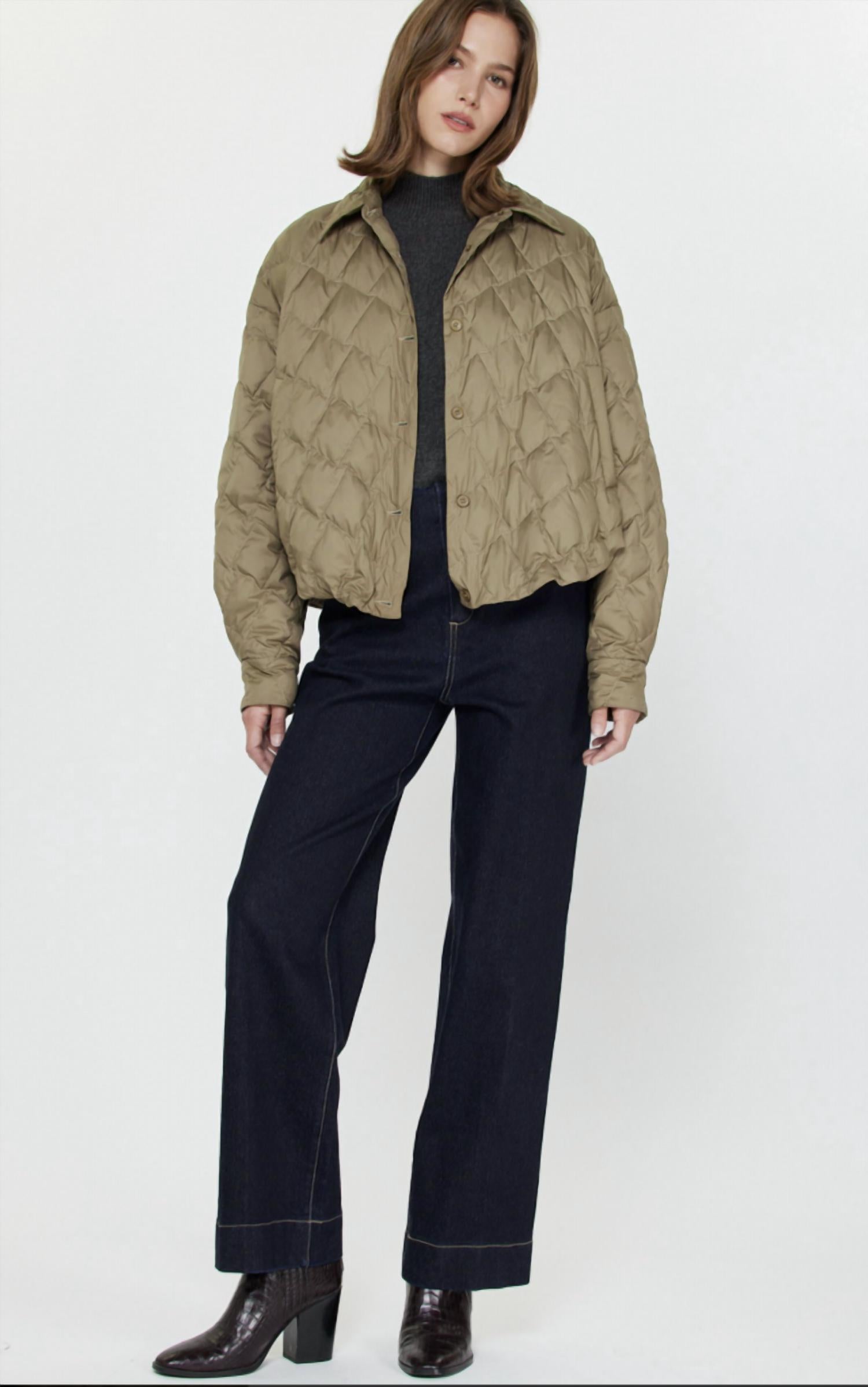 Current Air - Down Button Jacket