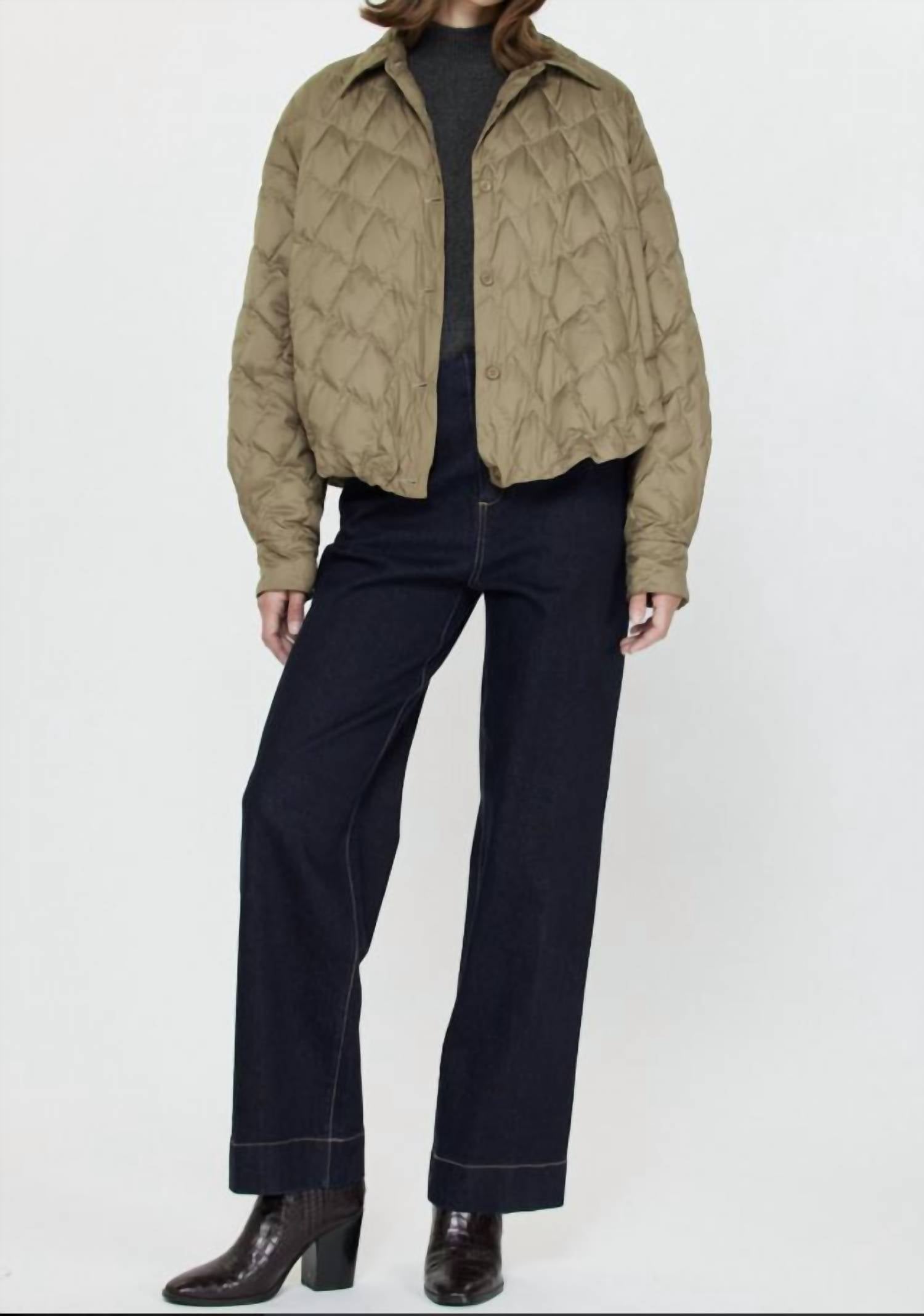 Current Air - Down Button Jacket