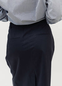 Tibi - Bio Twill Triple Pleat Midi Skirt
