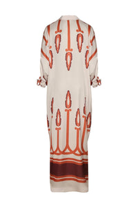 Andres Otalora - Alma Pura Printed Tunic Maxi Dress