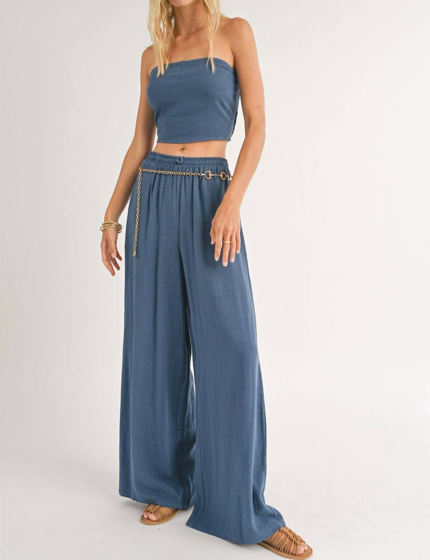 Sadie & Sage - Sugarloaf Smocked Tube Top