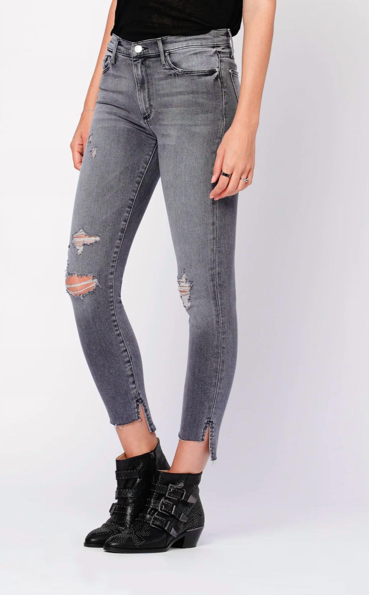 Black Orchid - Miranda Off Step High Rise Skinny Jeans