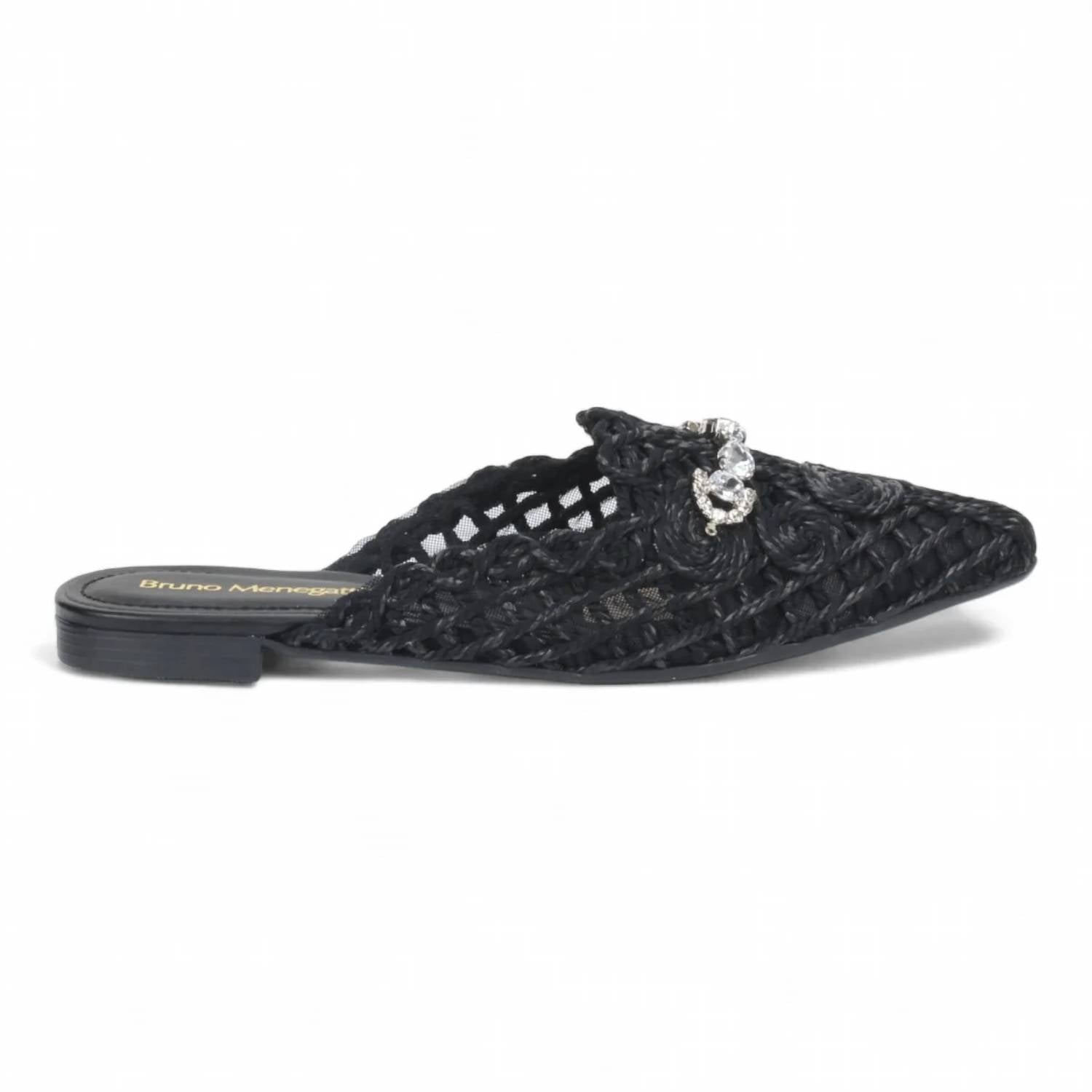 Bruno Menegatti - Women's Athina Woven Crochet Mule