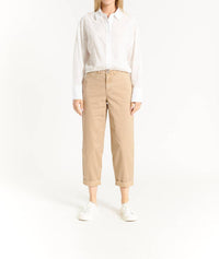 Oat New York - High Rise Cuffed Baggy Pants
