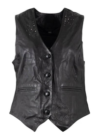 Mauritius - Harmony Regular Fit Leather Vest