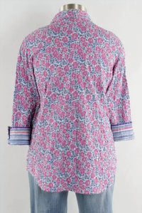 Habitat - Women's 3/4 Sleeves Button Down Shirt