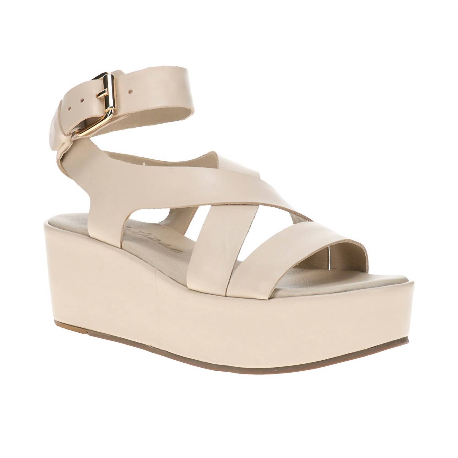Matisse Women's Pascal Wedge Sandals in bone - women's sandal - alternate view