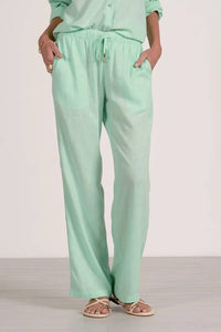 Elan - Linen Drawstring Pant