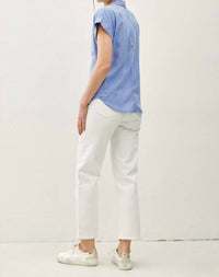 Be Cool - Cropped Button Up Top