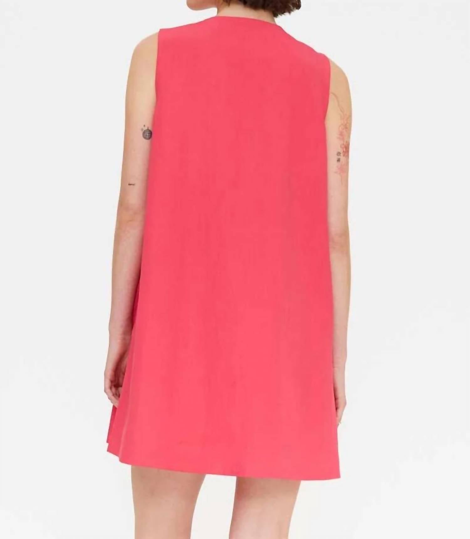 Compania Fantastica - Sleeveless Button Dress